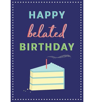 BBD/Belated Birthday Cake