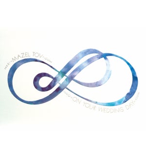 WD/Judaica -Blue Infinity Sign