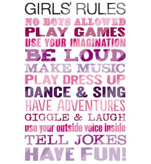 BL/Girls Rules