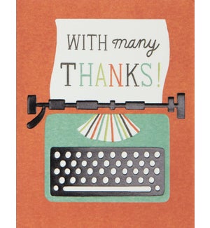 TY/Thank You Typewriter