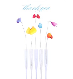 TY/Thin Flowers In Vases