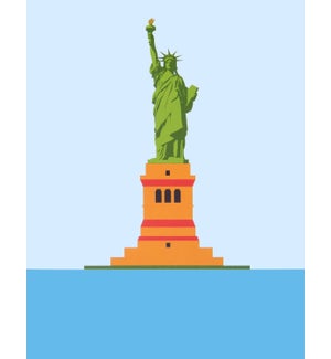 NOTES/BLANK Lady Liberty