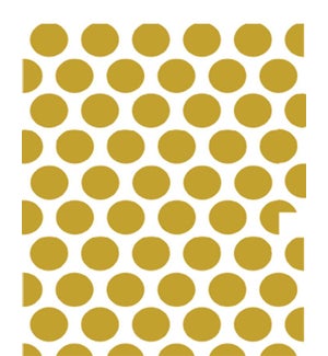 TISSUE/Kenzie Dot Gold Pattern