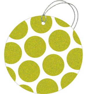 GIFTTAG/Kenzie Dot Lime Green