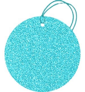 GIFTTAG/Glitter Circle-Blue