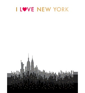 NOTEPAD/I Love New York