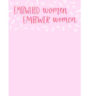 NOTEPAD/Empowered Women