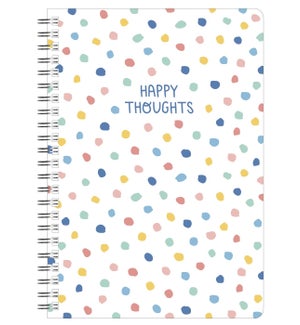 NOTEBOOK/Happy Stripes Dots