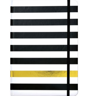 JOURNAL/Black Kenzie Stripe