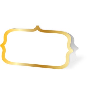 PLACECARDS/Gold Ornate Border