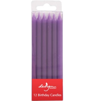 CANDLE/Purple Tall Stick