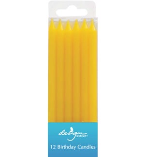 CANDLE/Yellow Tall Stick