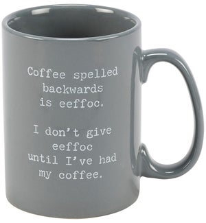 MUG/Coffee Backwards