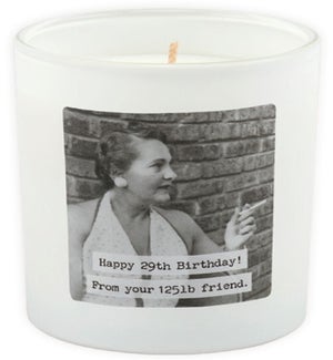 CANDLE/Happy 29th Birthday