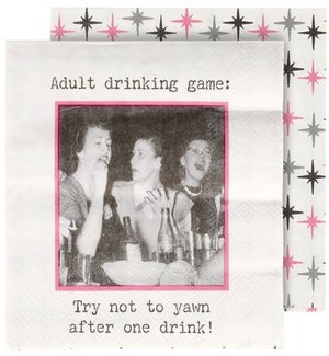 NAPKIN/Adult Drinkng Game