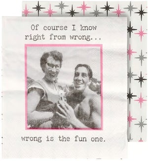 NAPKIN/I Know Right From Wrong
