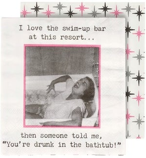 NAPKIN/I Love The Swim-Up Bar