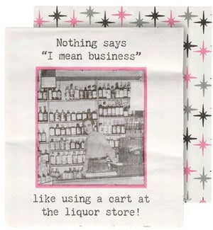 NAPKIN/I Mean Business