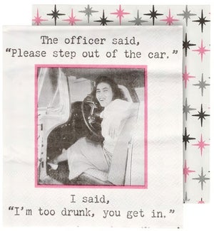 NAPKIN/The Officer Said I Said