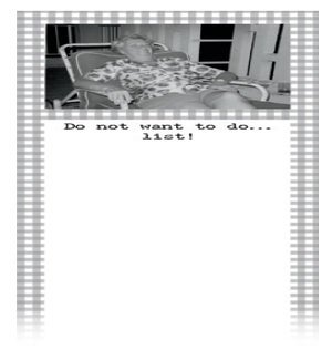 LISTPAD/Do Not Want To Do