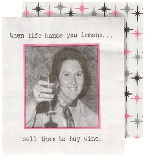 NAPKIN/Hands You Lemons