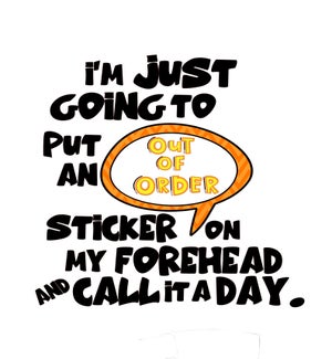 BD/Call it a day