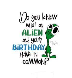 BD/Do You Know What An Alien