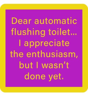 COASTER/Automatic Flush