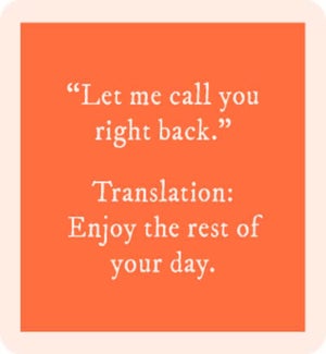 COASTER/Call You Right Back