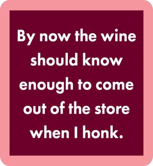 COASTER/Wine Honk