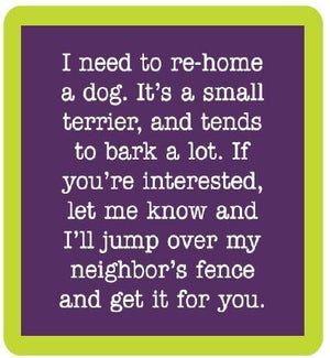 COASTER/Rehome Dog