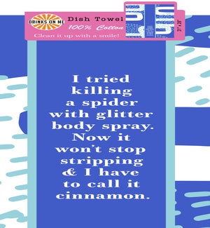 TOWEL/Glitter body spray
