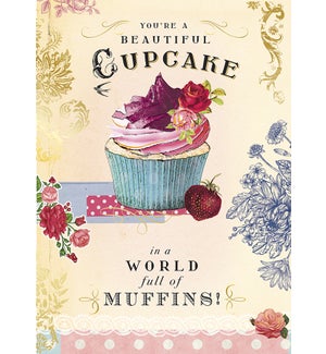 BD/Cupcake with floral