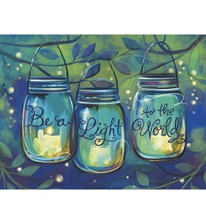 BD/3 Hanging jars with candles