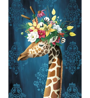 BL/Giraffe with flowers