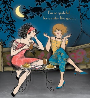 RBD/Women on sofa at night