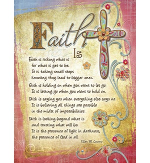 ED/Faith is by Ellen Cuomo