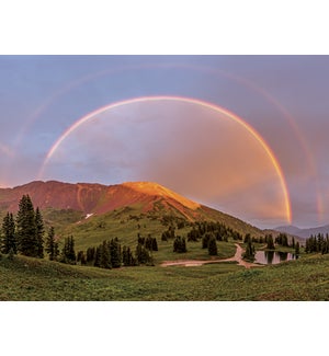 SY/Rainbow across mountains