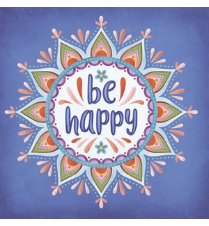 BL/"Be Happy" in circle