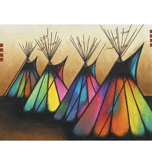 NOTECARD/Teepees colours