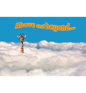 CO/Giraffe head above clouds