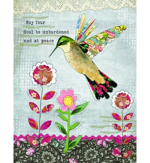 TH/Hummingbird & flowers