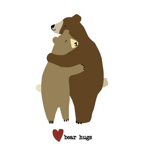 ED/Two bears hugging