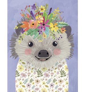ED/Hedgehog with flowers