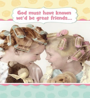 FR/Girls wearing curlers