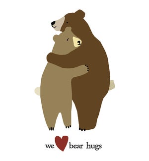 MAGNET/Two bears hugging