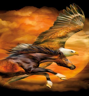 MAGNET/Horse and eagle