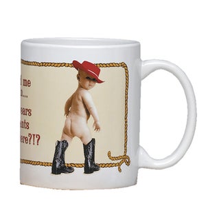 MUG/Baby in red hat