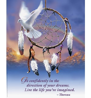 POSTER/Dreamcatcher with dove