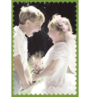 WD/Children bride & groom
